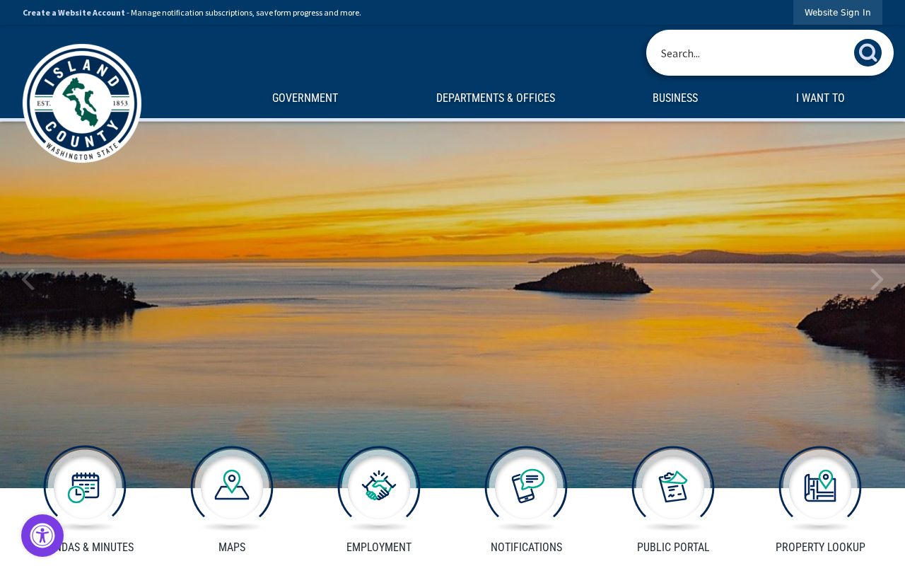 Island County criminal records department directory