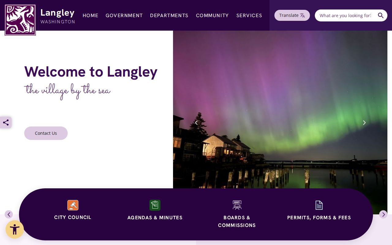 Langley criminal history access through the official City of Langley