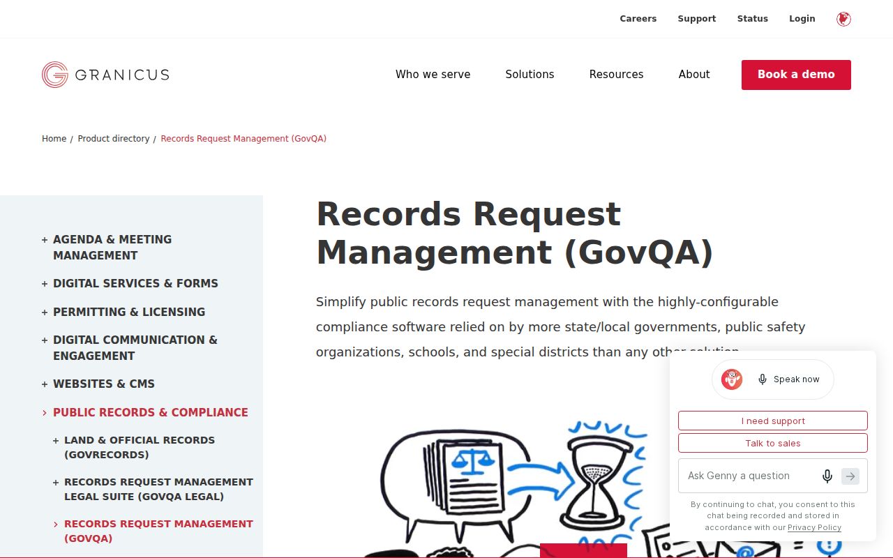 Oak Harbor criminal history request through the police GovQA portal